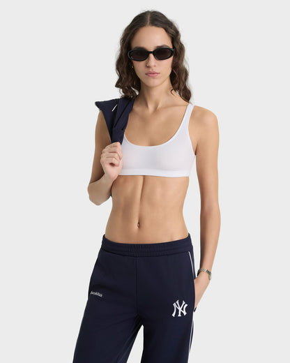 Sporty & Rich Heritage Yankees Serif 90S Elio Track Pant - Navy/White
