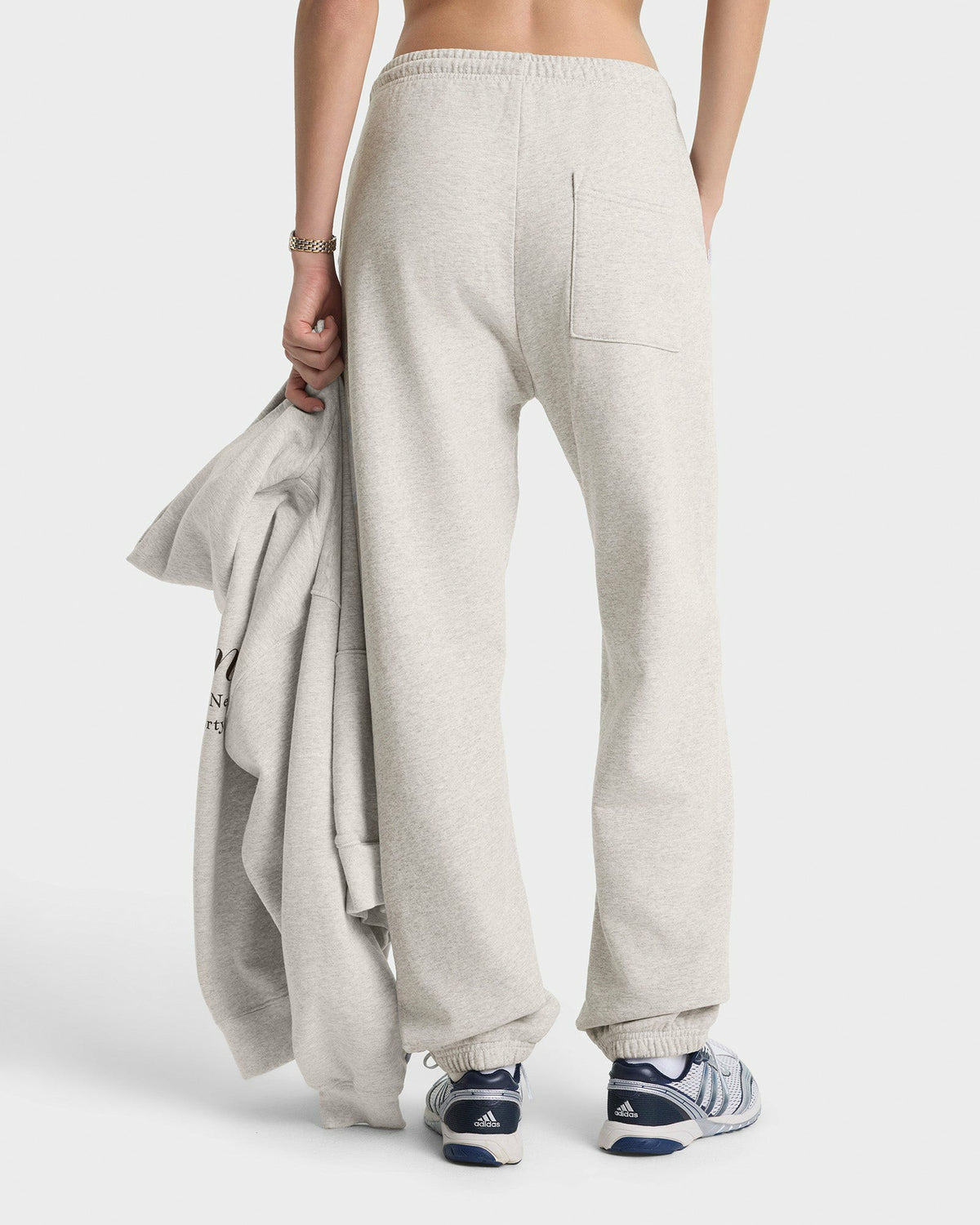 Sporty & Rich NY Health Club Sweatpant - Heather Gray