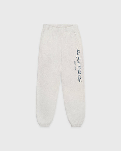 Sporty & Rich NY Health Club Sweatpant - Heather Gray