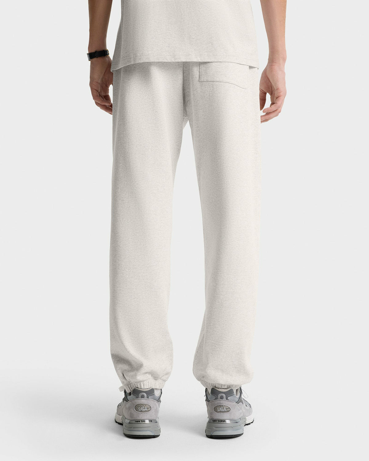Sporty & Rich NY Health Club Sweatpant - Heather Gray/Navy