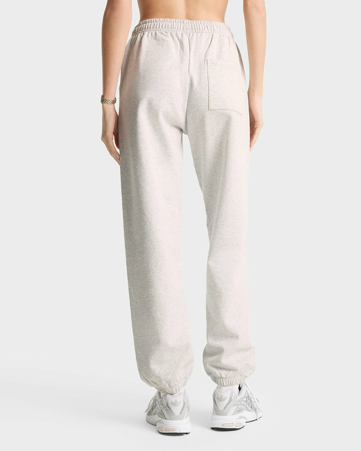 Sporty & Rich NY Health Club Sweatpant - Heather Gray/Navy