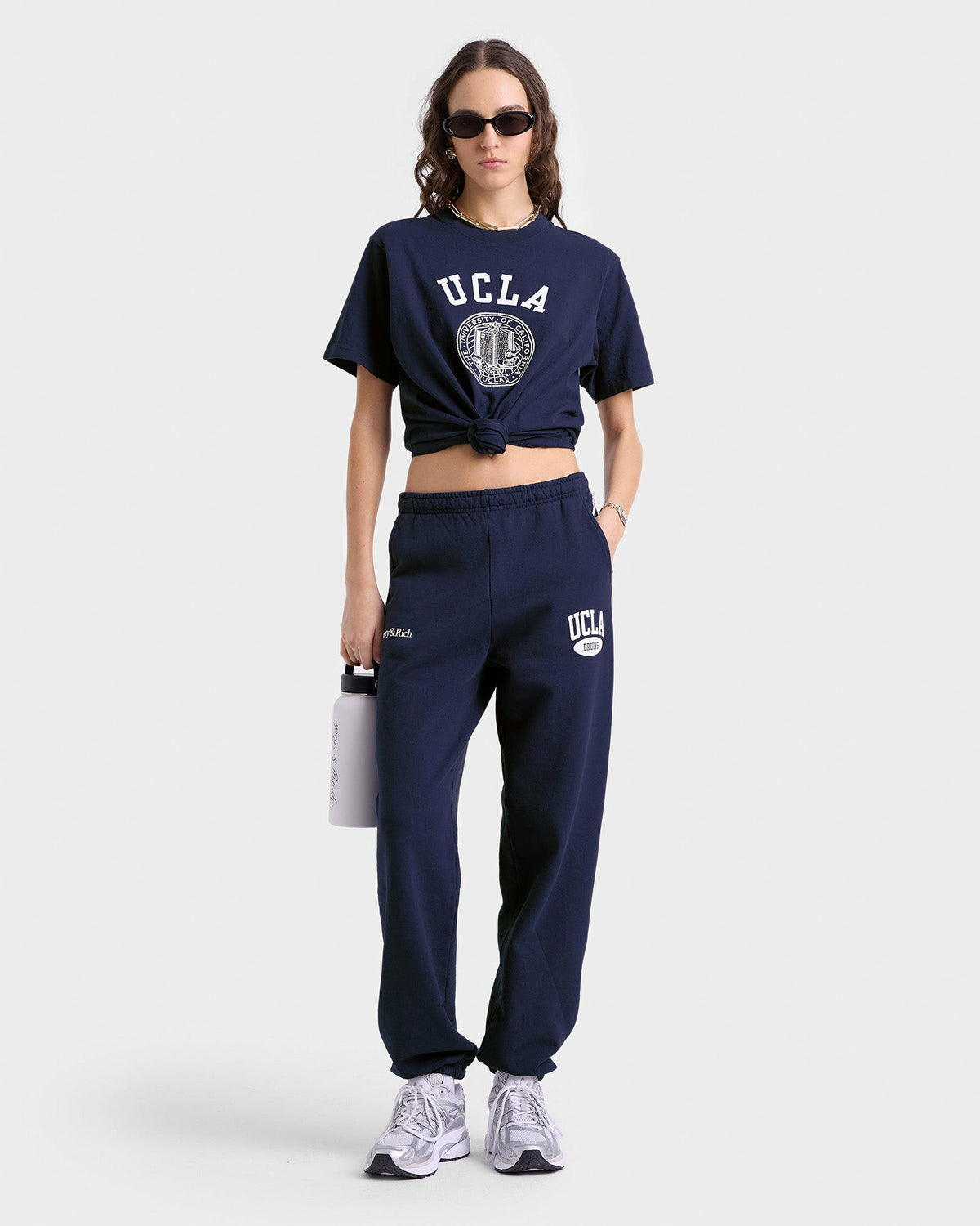 Sporty & Rich Westwood Sweatpant - Navy/White