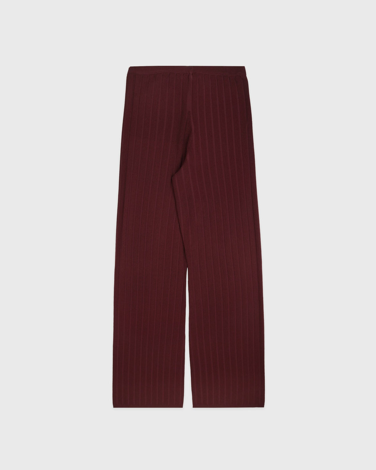 Sporty & Rich SRC Ribbed Trousers - Bordeaux