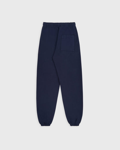 Sporty & Rich Syracuse Embroidered Sweatpant - Navy/White