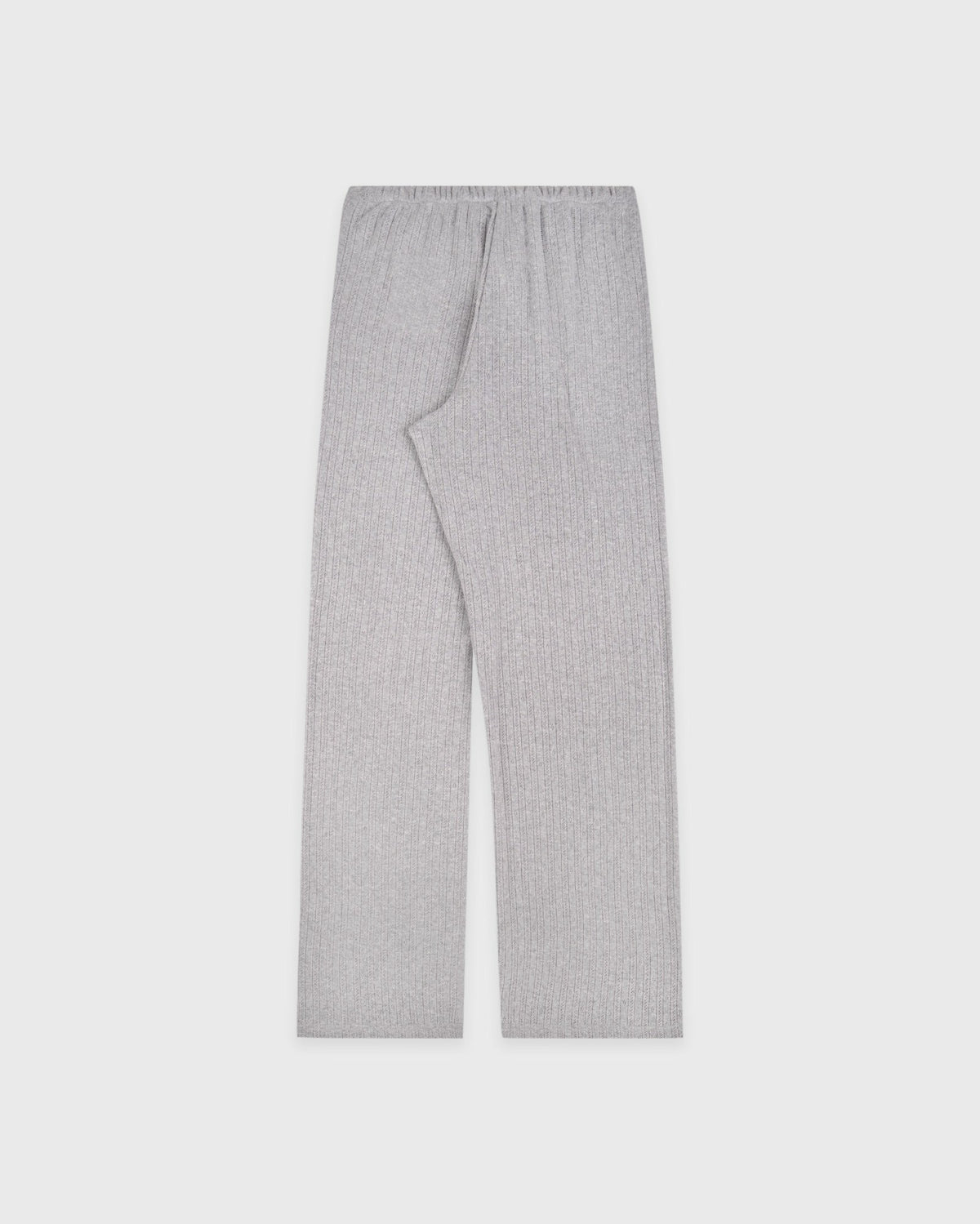 Sporty & Rich Signature Logo Pointelle Trousers - Heather Gray