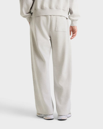 Sporty & Rich California Emblem Wide Sweatpant - Heather Gray/Forest