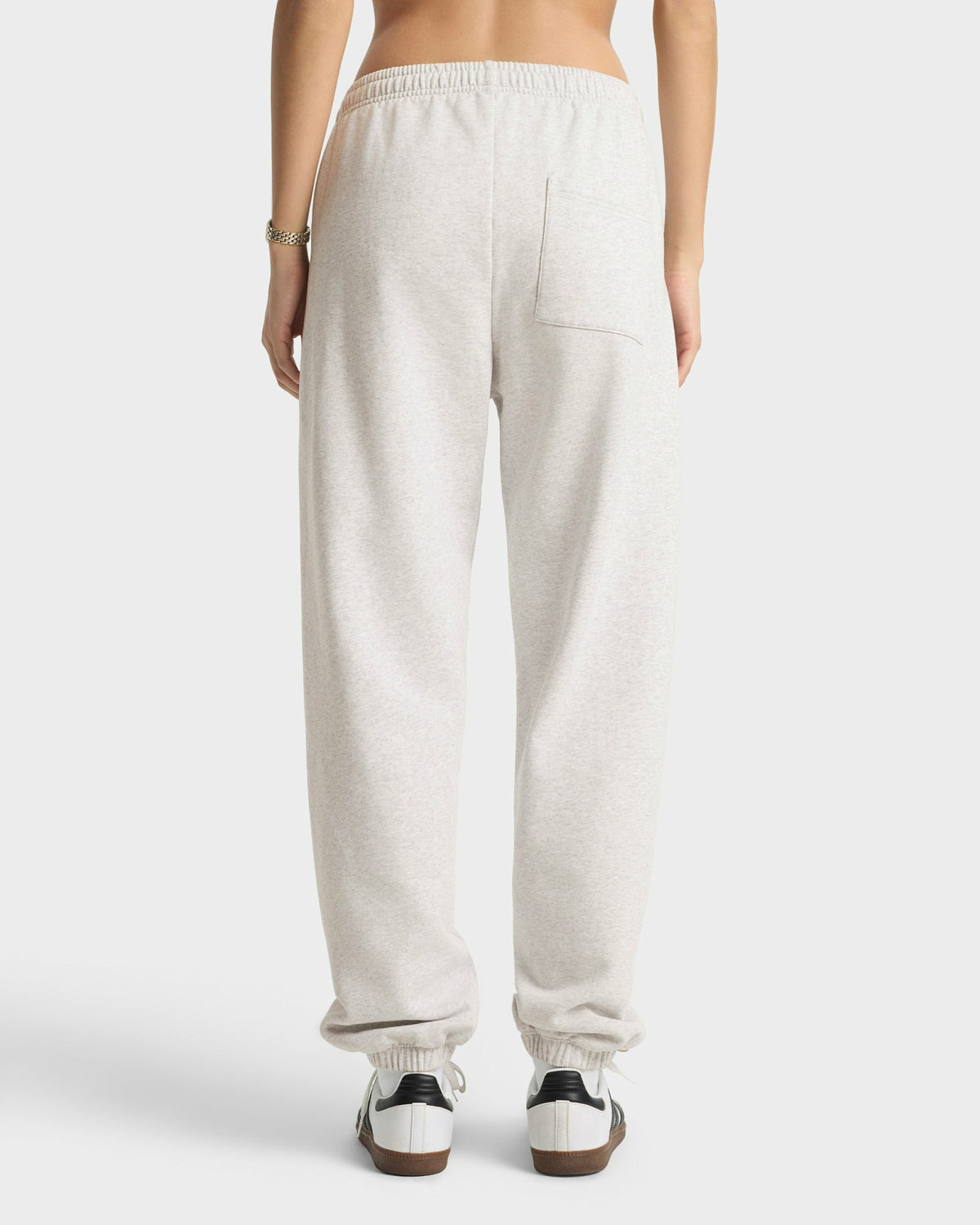 Sporty & Rich NYRC Sweatpant - Heather Gray/Forest