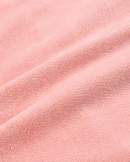 Sporty & Rich Juicy Script Velour Sweatpant - Rose