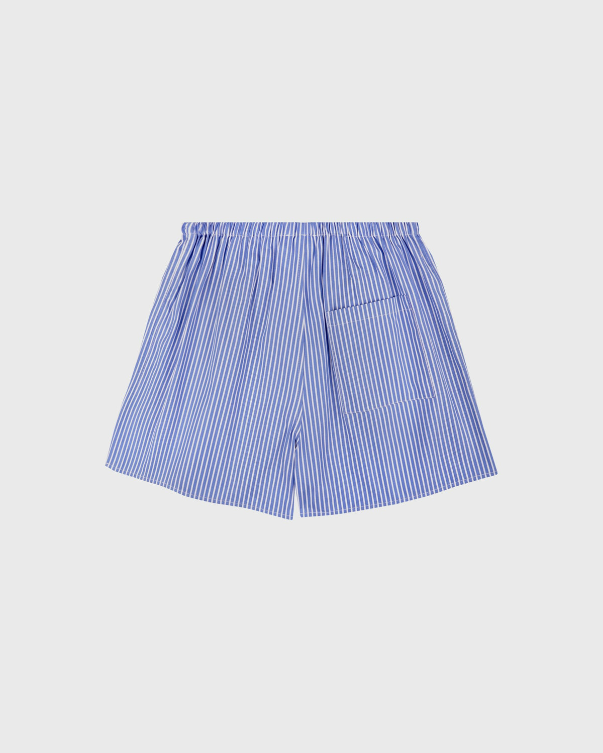 Sporty & Rich NY Crest Mini Boxer - Blue Striped
