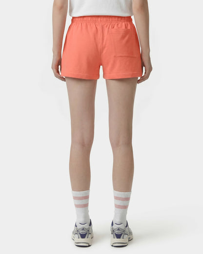 Sporty & Rich H&W Club Disco Short - Flamingo/White