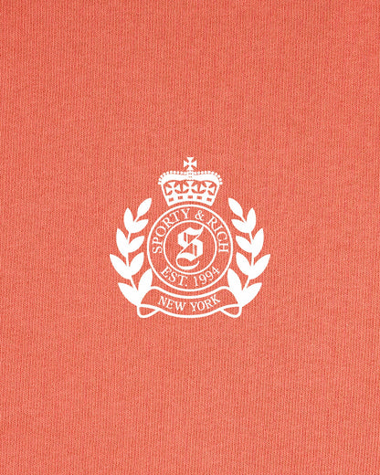 Sporty & Rich NY Crest Lounge Short - Flamingo/White