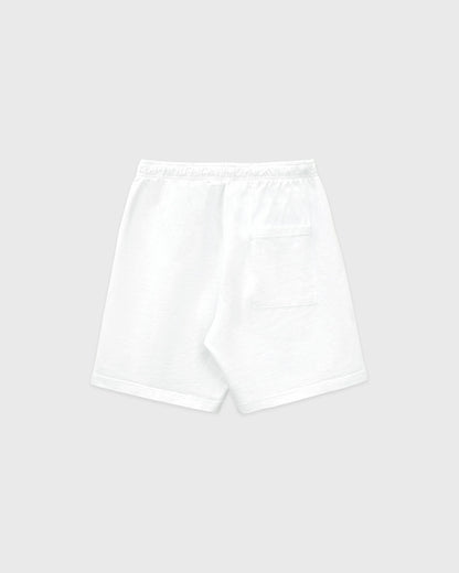 Sporty & Rich NY Crest Embroidered Gym Short - White/Light Navy
