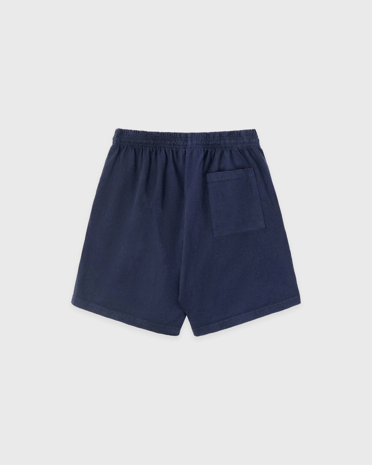 Sporty & Rich NY Crest Embroidered Gym Short - Light Navy/White