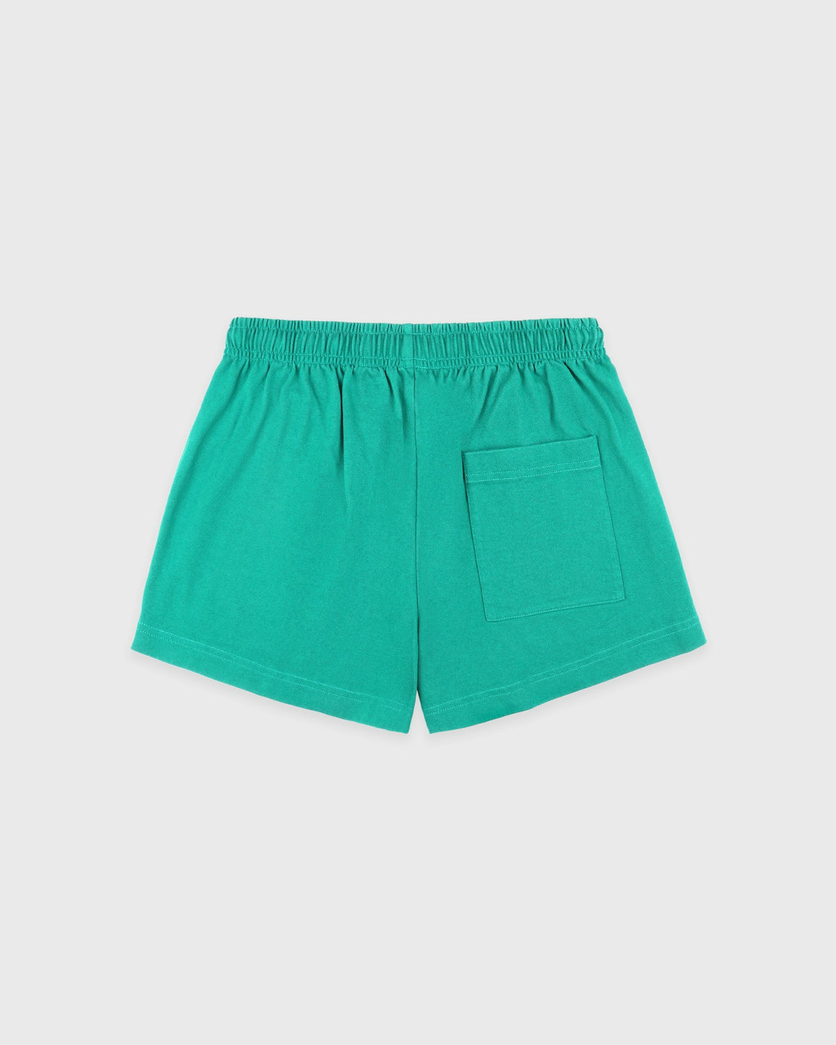 Sporty & Rich Title Embroidered Disco Short - Amalfi Green/Light Navy