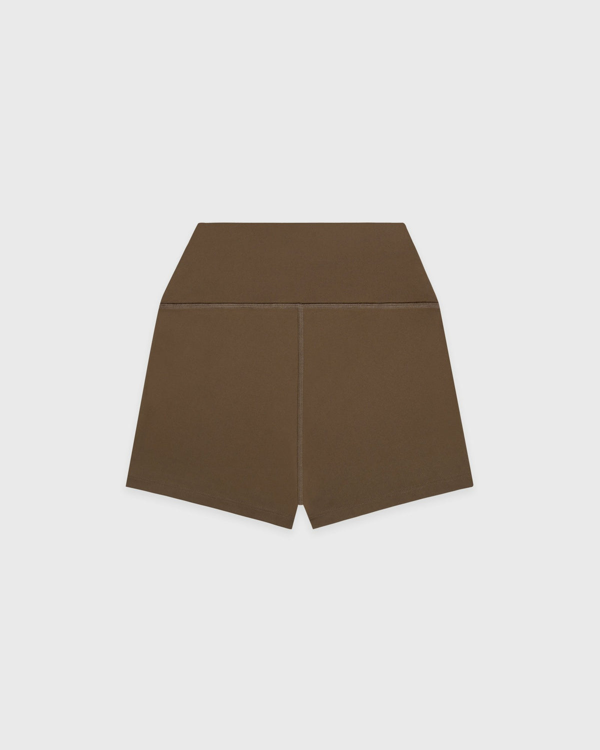 Sporty & Rich Serif Logo Mini Biker Short - Sand