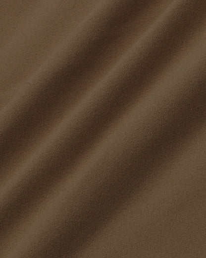 Sporty & Rich Serif Logo Mini Biker Short - Sand