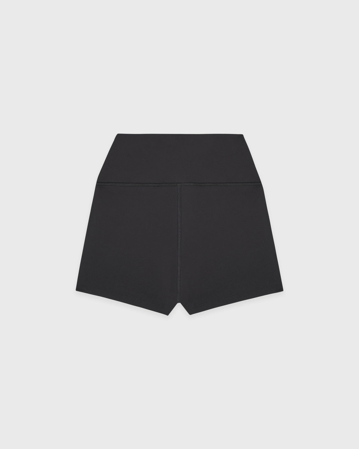 Sporty & Rich Serif Logo Mini Biker Short - Carbon