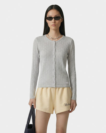 Sporty & Rich Avenue Disco Short - Almond/Navy