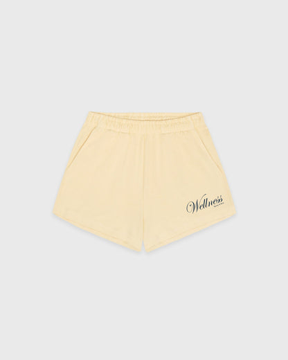 Sporty & Rich Avenue Disco Short - Almond/Navy