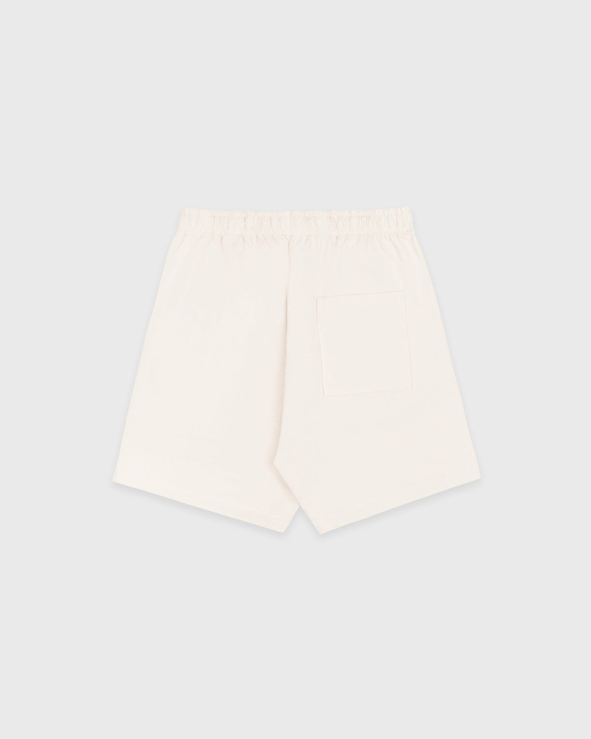 Sporty & Rich Varsity Crest Gym Short - Ecru/Navy