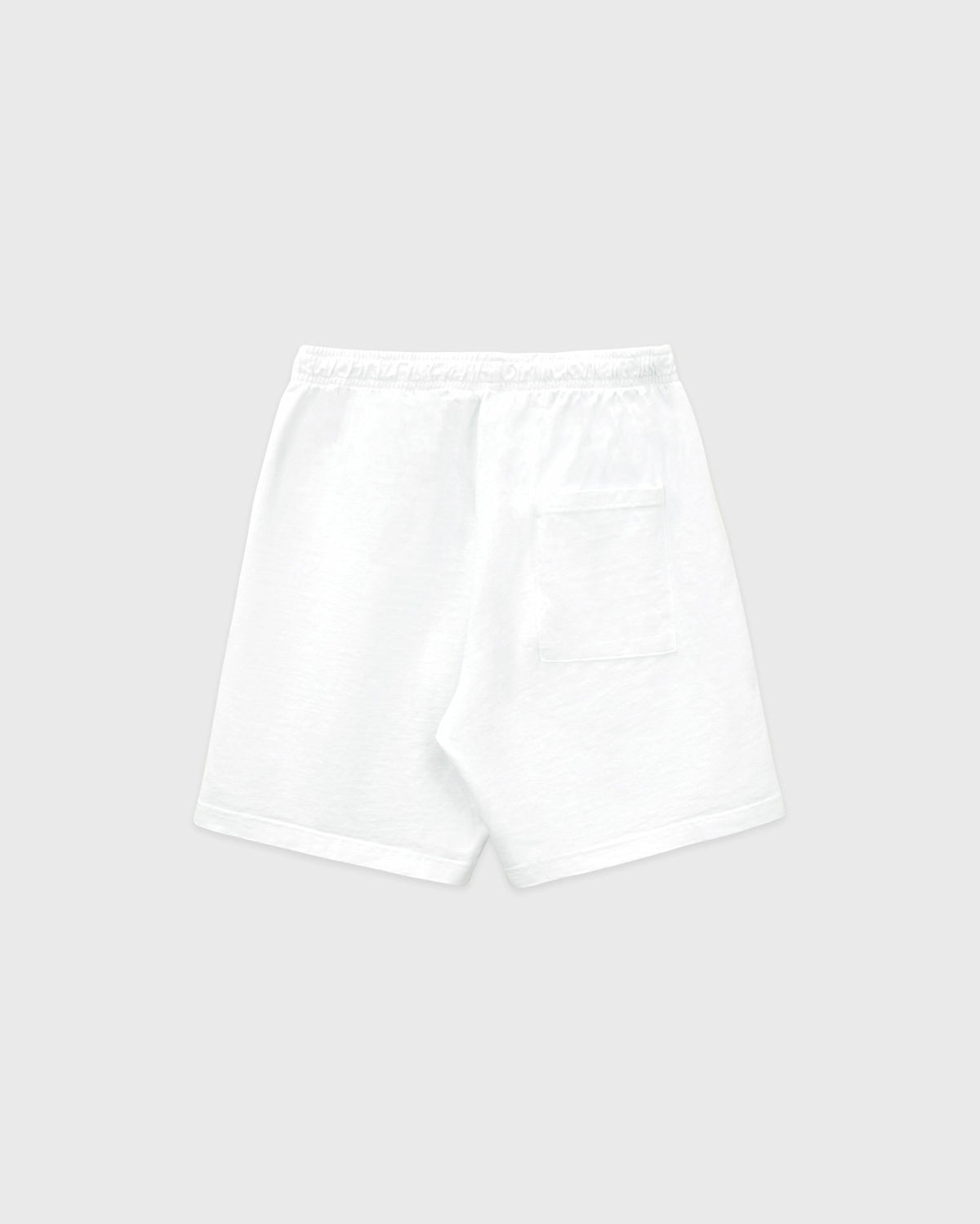 Sporty & Rich Serif Logo Gym Short - White/Forest