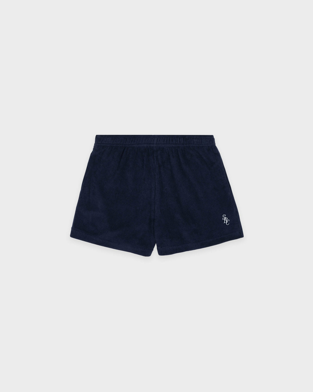 Sporty & Rich SRC Terry Short - Navy/White