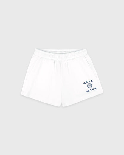 Sporty & Rich Veritas Soft Disco Short - White/Navy