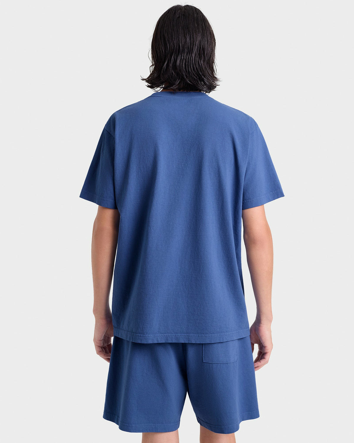 Sporty & Rich BH Riding Club Gym Short - Pier Blue