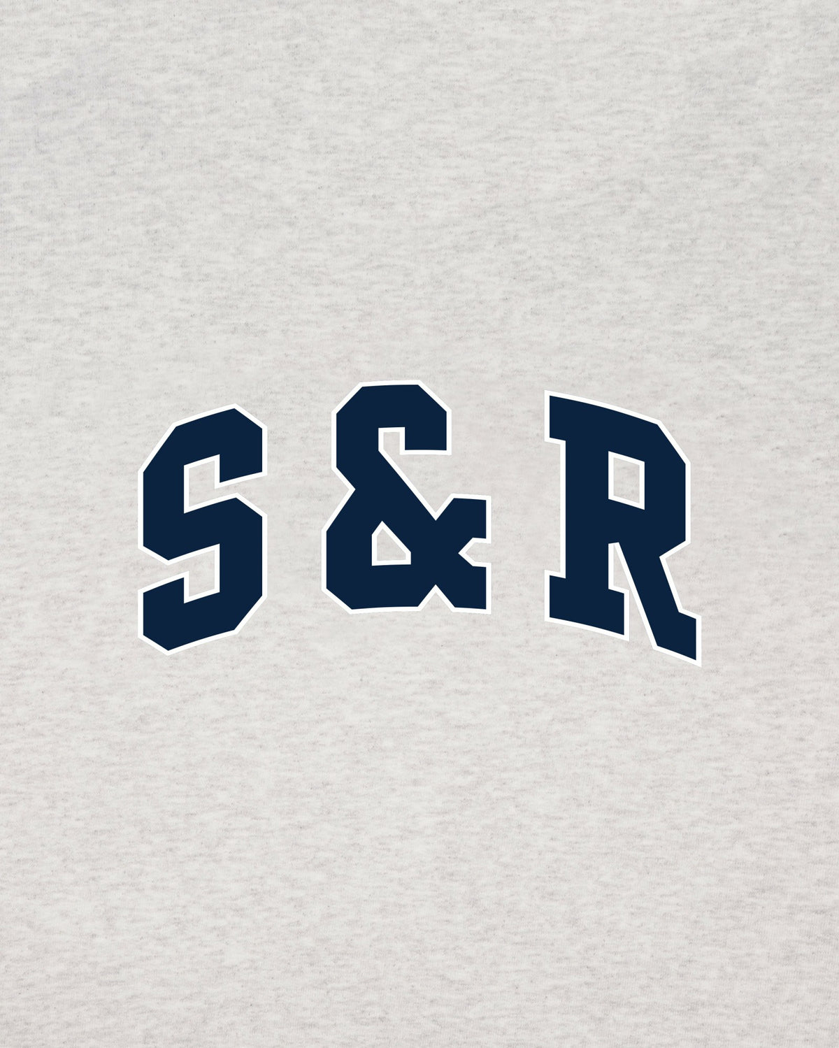 Sporty & Rich S&R Ivy Gym Short - Heather Gray/Navy