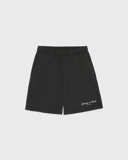 Sporty & Rich Stallion Gym Short - Faded Black