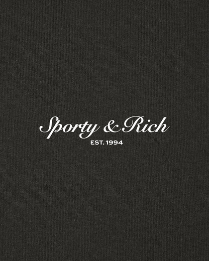 Sporty & Rich Stallion Gym Short - Faded Black
