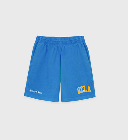 Sporty & Rich UCLA Ivy Gym Short - Blue/Gold