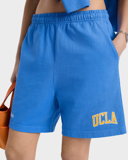 Sporty & Rich UCLA Ivy Gym Short - Blue/Gold