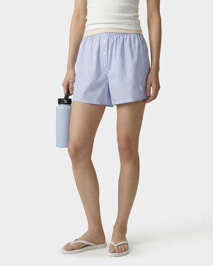 Sporty & Rich SRC Mini Boxer - Blue Striped