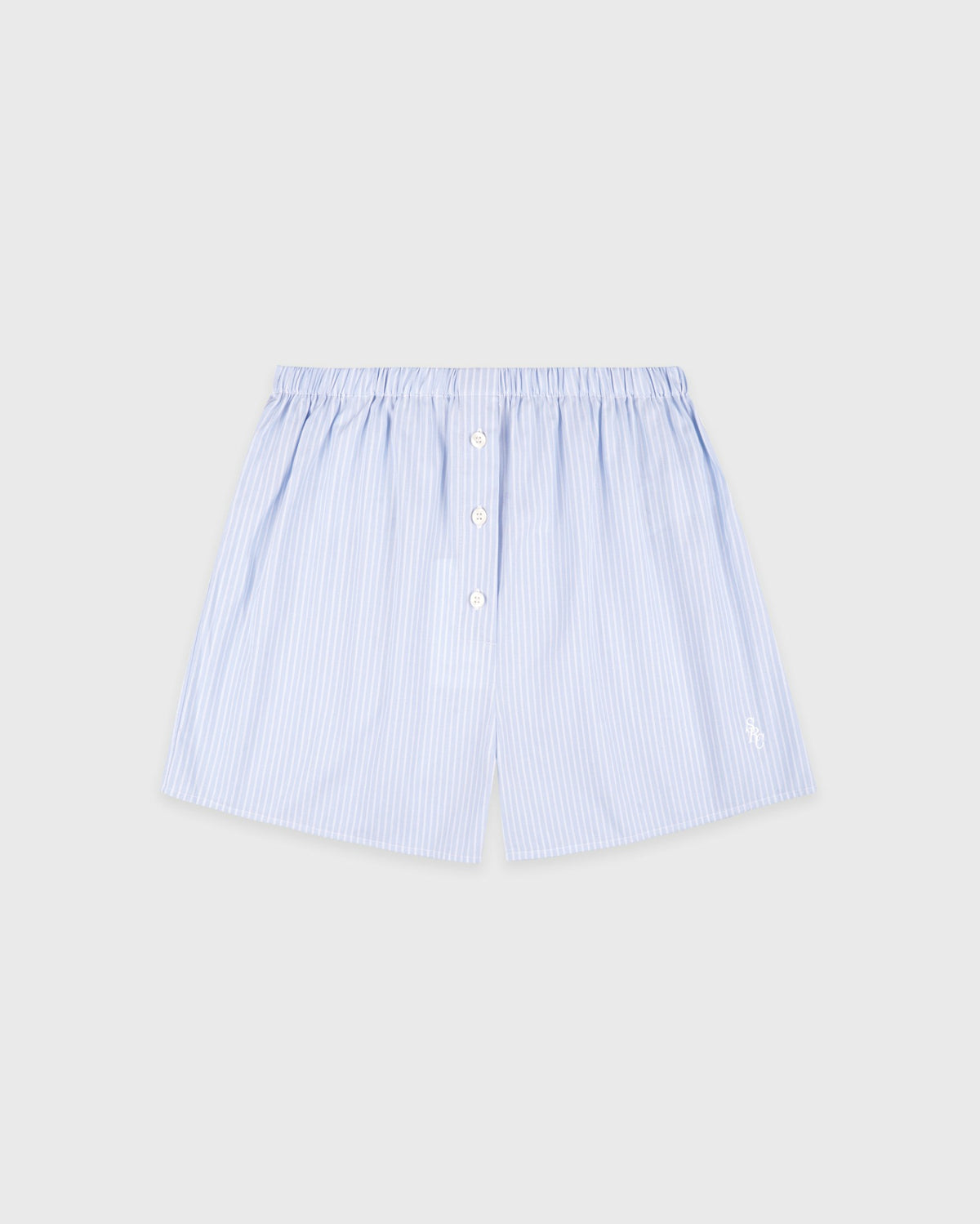 Sporty & Rich SRC Mini Boxer - Blue Striped