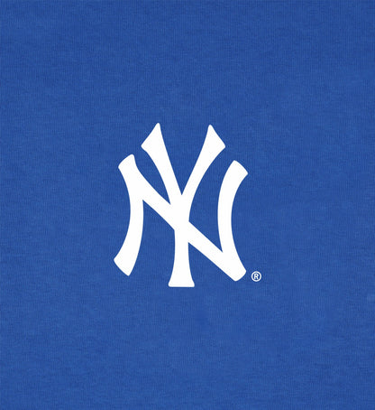 Sporty & Rich Yankees Serif Disco Short - Team Blue/White