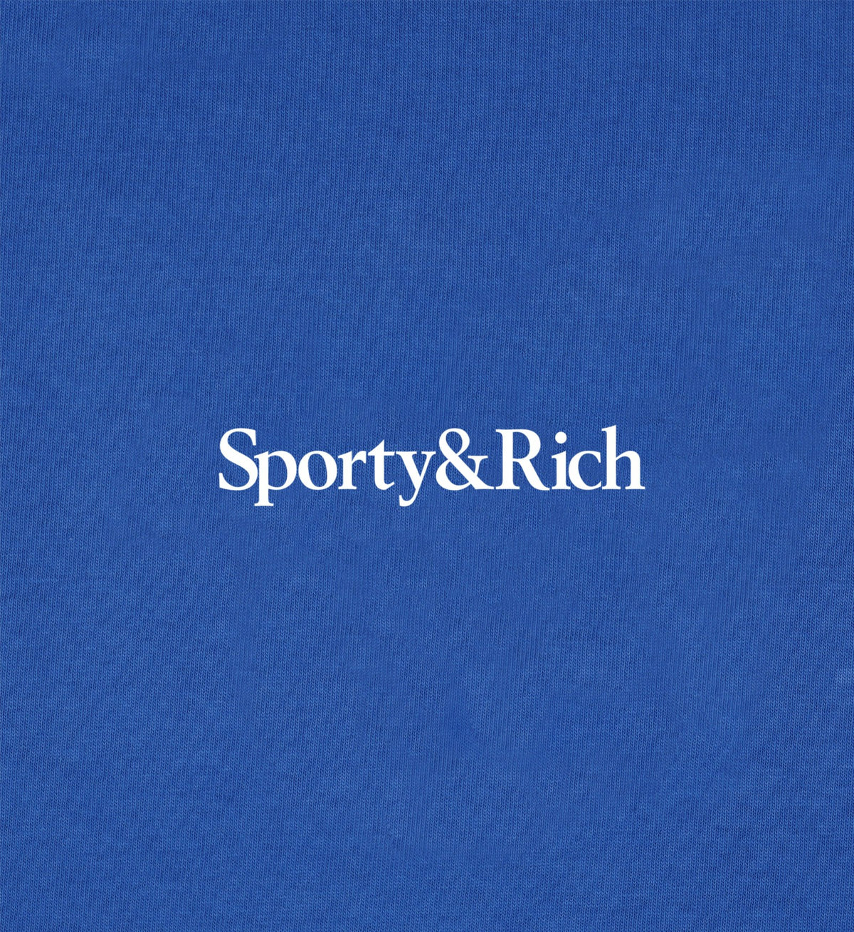 Sporty & Rich Yankees Serif Disco Short - Team Blue/White