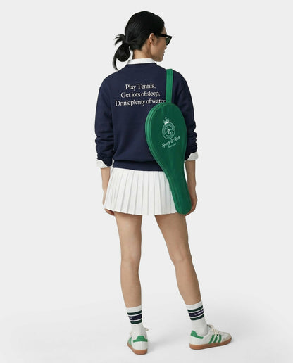 Sporty & Rich SRC Anae Skirt - White/Navy