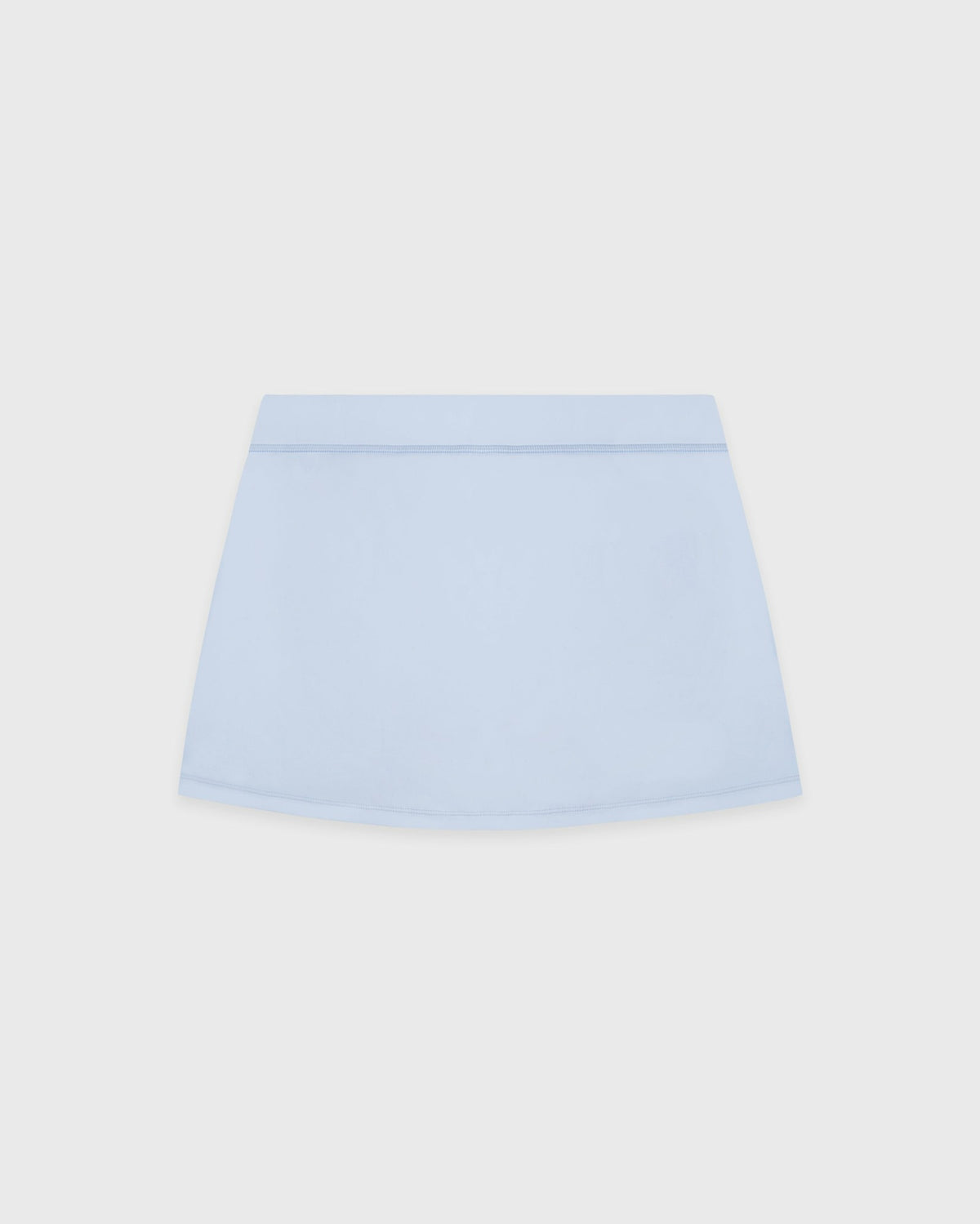 Sporty & Rich Signature Logo Court Skirt - Ciel/Navy