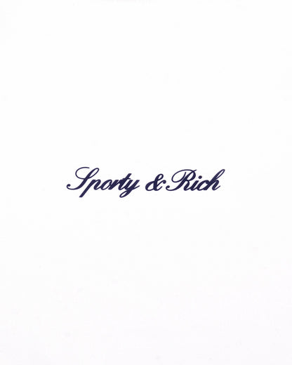 Sporty & Rich Signature Logo Court Dress - White