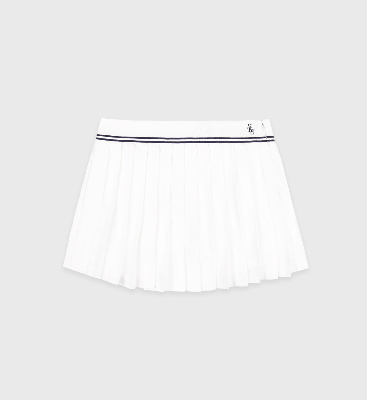 Sporty & Rich SRC Logo Abigail Skirt - White/Navy