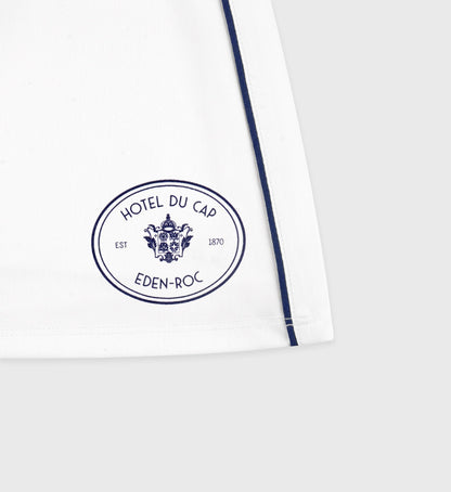 Sporty & Rich Eden Crest Court Skirt - White/Navy