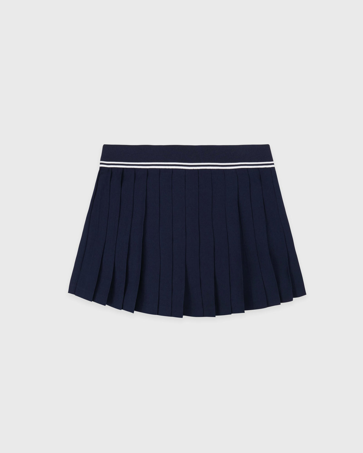 Sporty & Rich SRC Abigail Skirt - Navy/Ecru