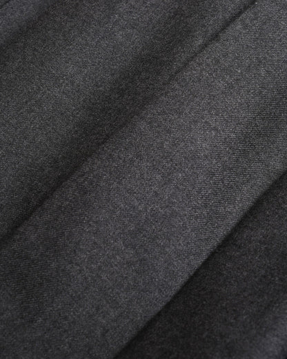 Sporty & Rich SRC Wool School Skirt - Dark Grey/Ecru