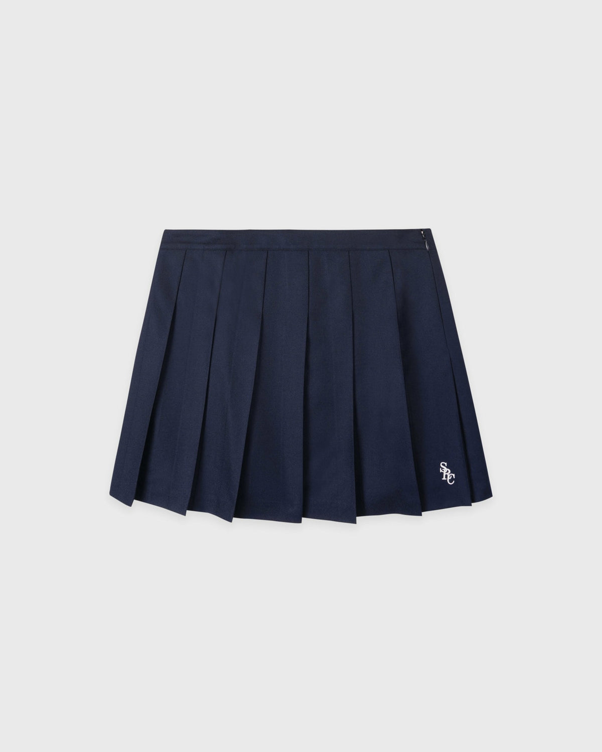 Sporty & Rich SRC Wool School Skirt - Navy/Ecru