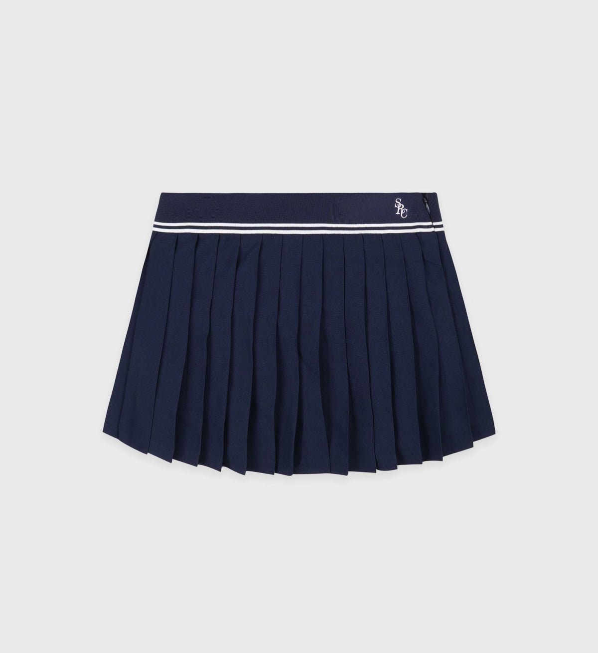 Sporty & Rich SRC Logo Abigail Skirt - Navy/White
