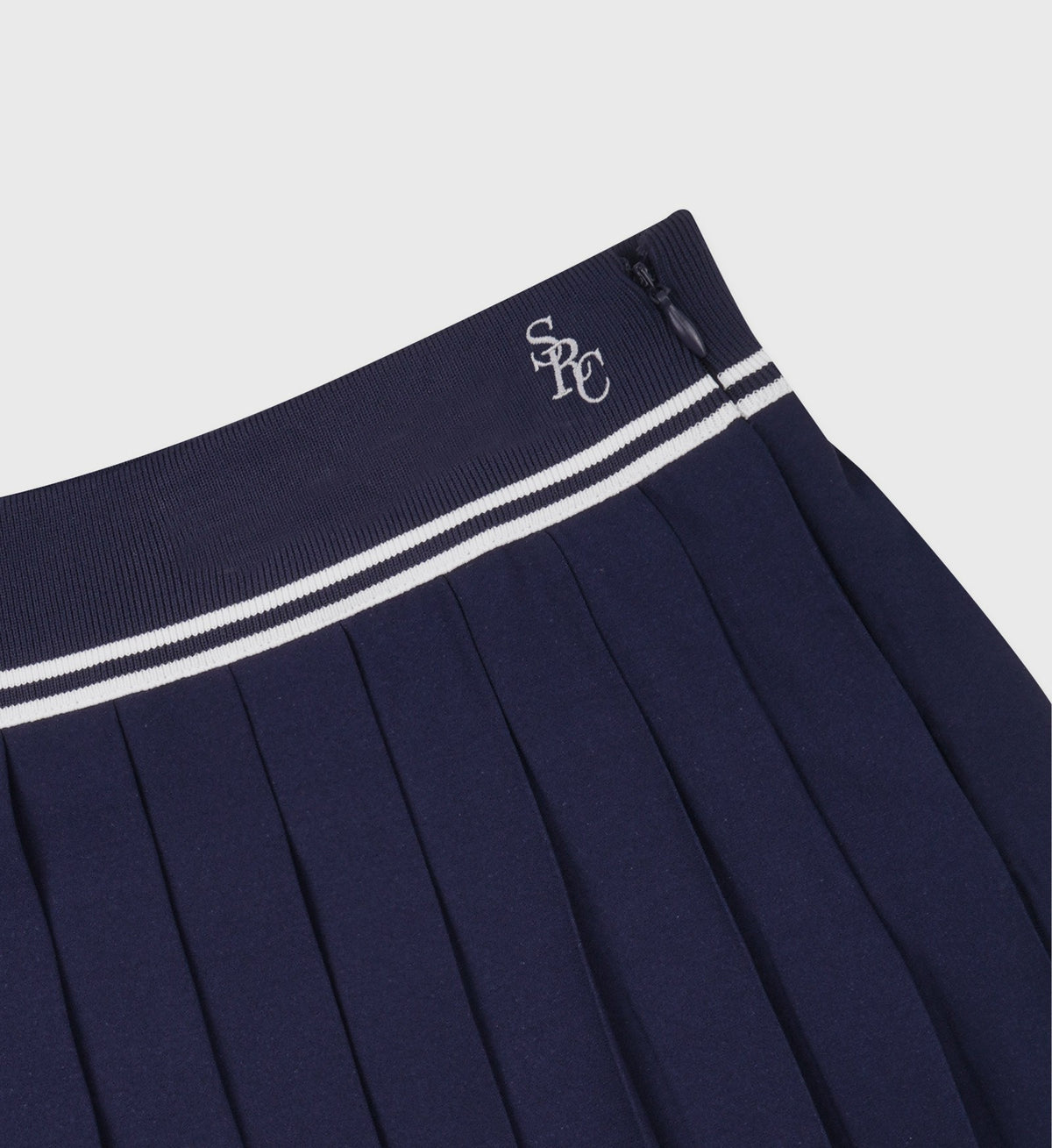 Sporty & Rich SRC Logo Abigail Skirt - Navy/White