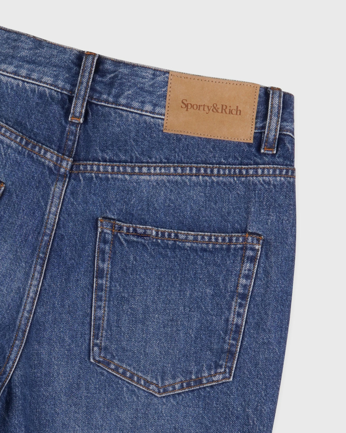 Sporty & Rich Baggy Jean - Indigo Wash