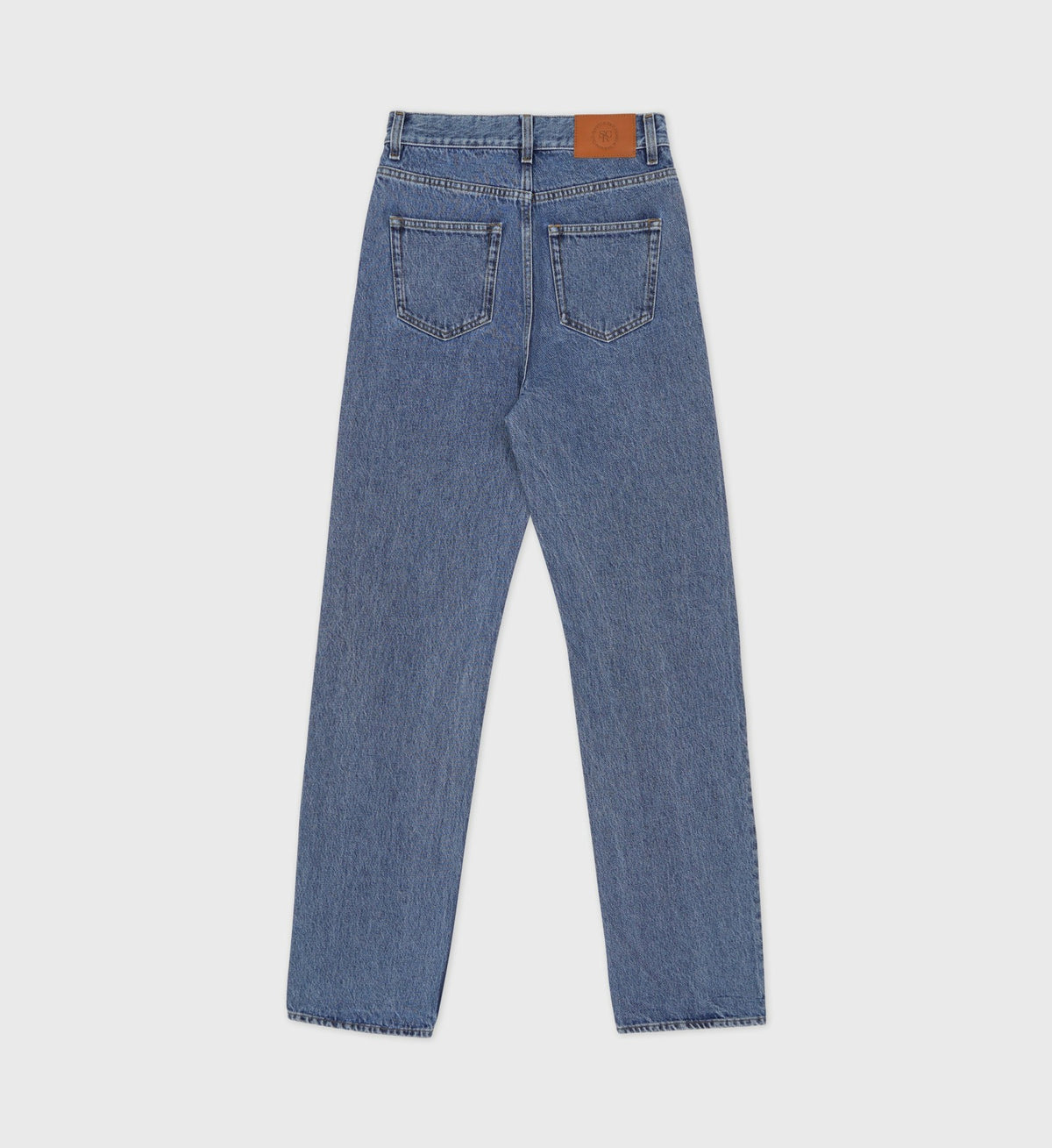Sporty & Rich Loose Fit Denim - Medium Blue