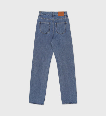 Sporty & Rich Loose Fit Denim - Medium Blue